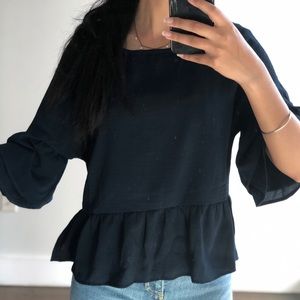 ASOS blouse in Navy